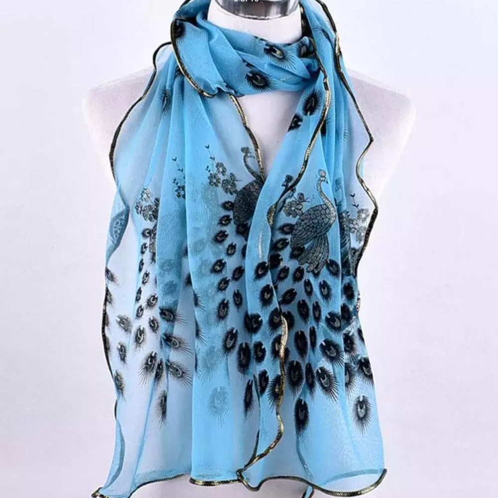 Scarf Light Breathable Beach Shawl Scarves Wrap - Picture 1 of 15